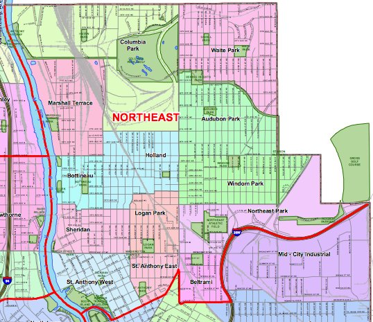 Northeast map - NECDC